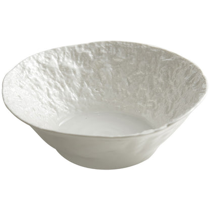Rock Pattern Ceramic Serving Bowl