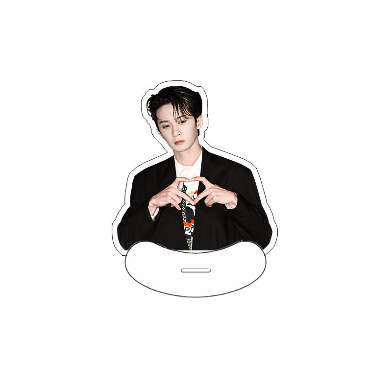 Rocking Music Humanoid Acrylic Desktop Ornament