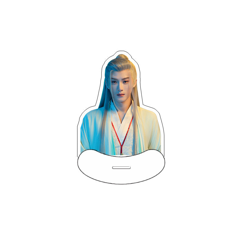 Rocking Music Humanoid Acrylic Desktop Ornament