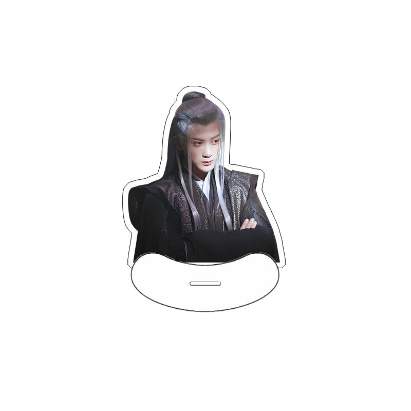 Rocking Music Humanoid Acrylic Desktop Ornament