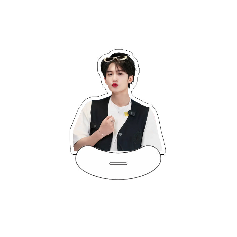 Rocking Music Humanoid Acrylic Desktop Ornament
