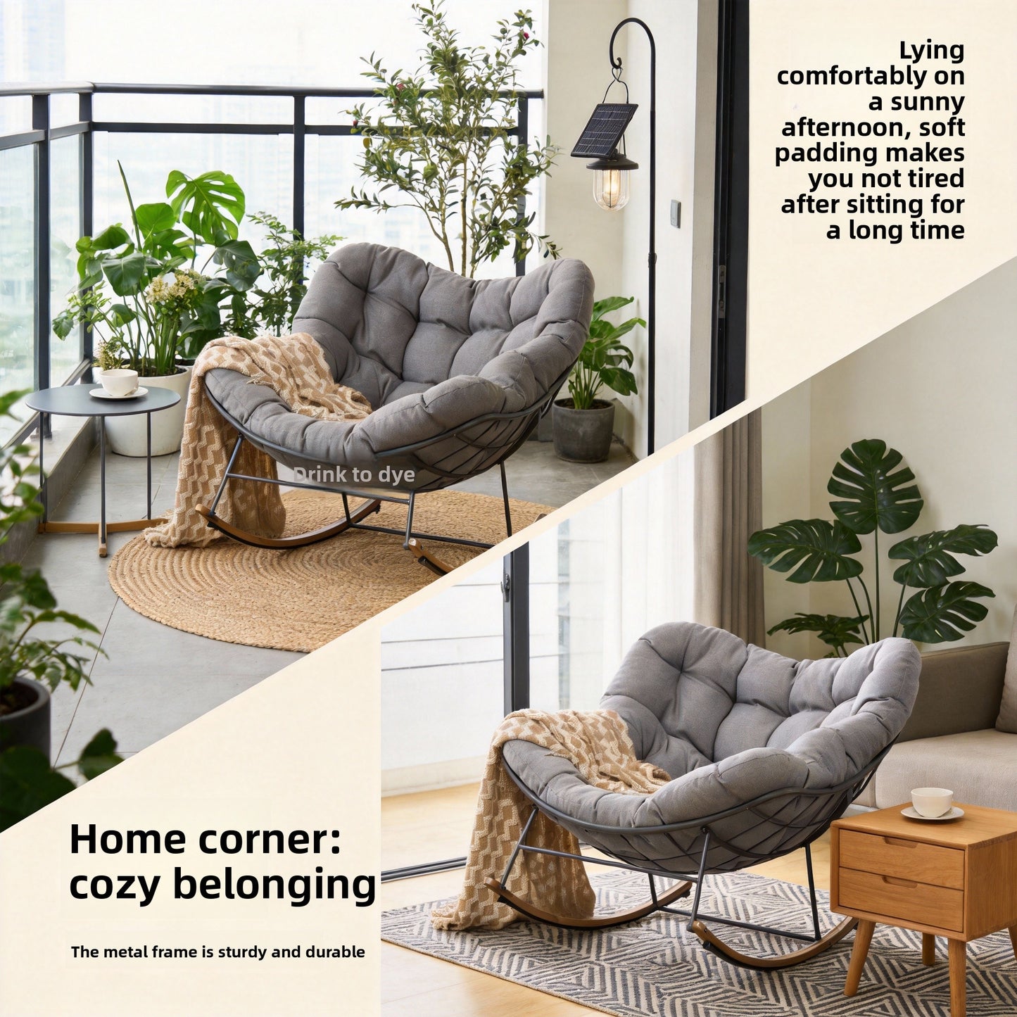 Rocking Recliner Chair for Home Use
