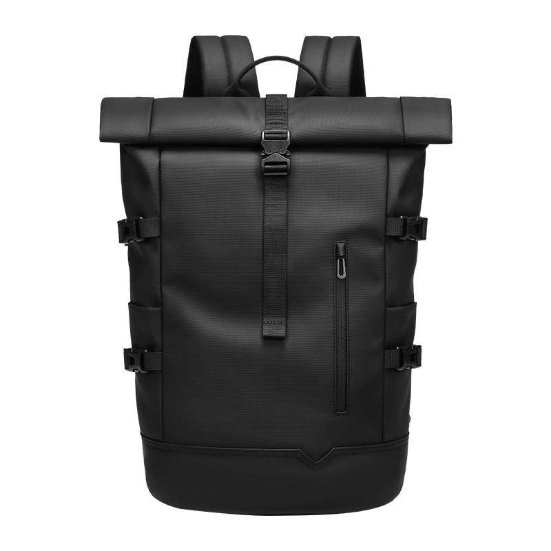 Roll Top Backpack Large Capacity Travel Bag