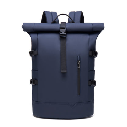 Roll Top Backpack Large Capacity Travel Bag