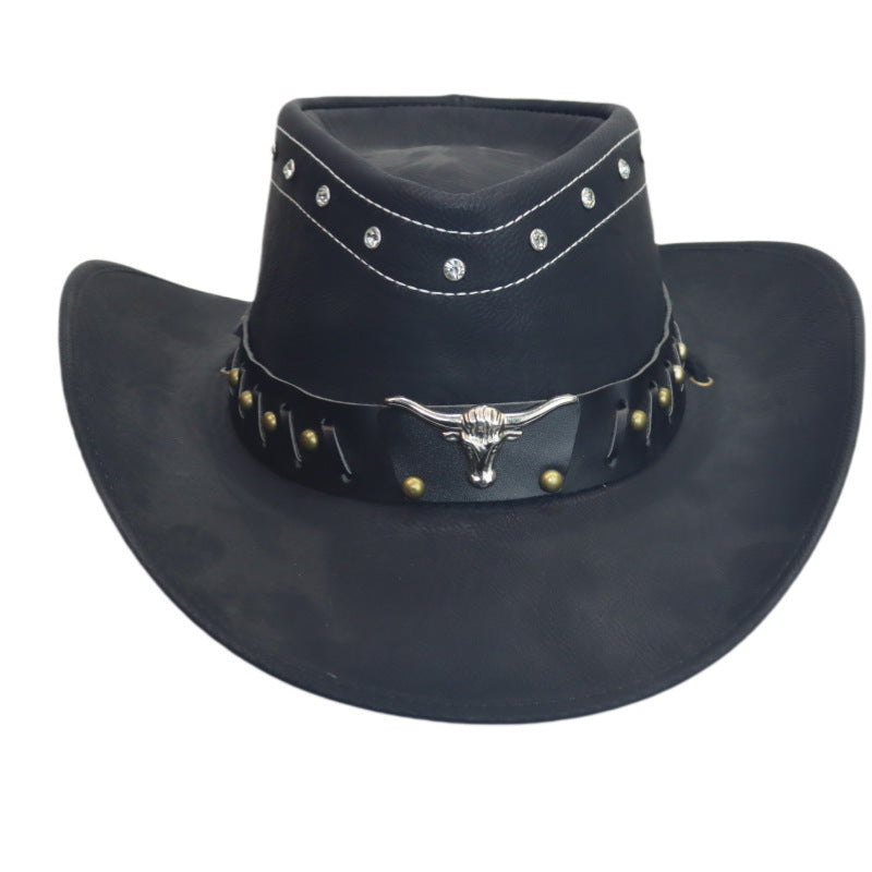 Roll-up Brim Western Sun Hat