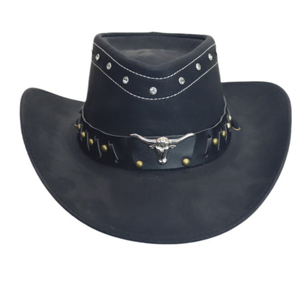 Roll-up Brim Western Sun Hat