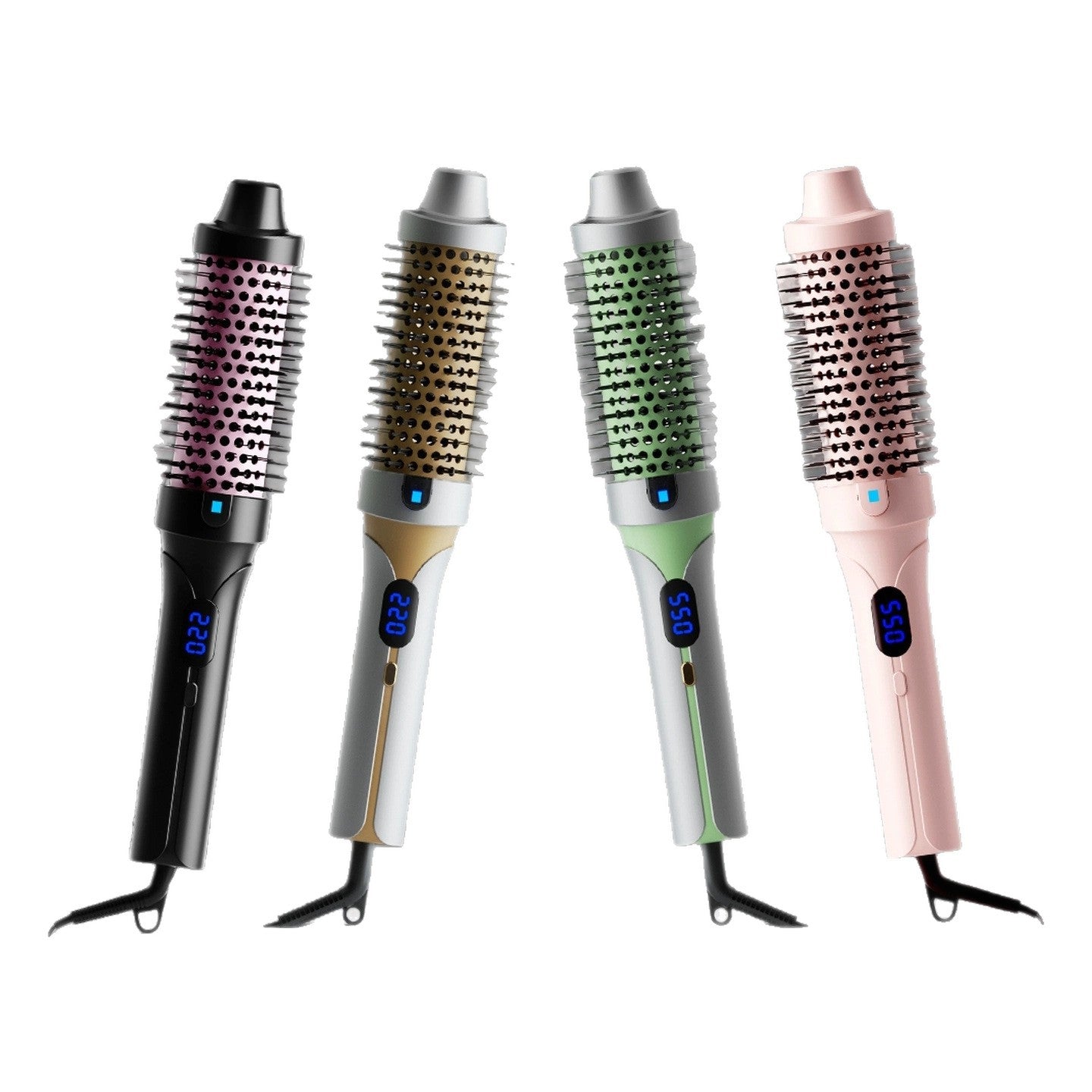 Roller Curling Iron with Negative Ion Technology and Temperature Control