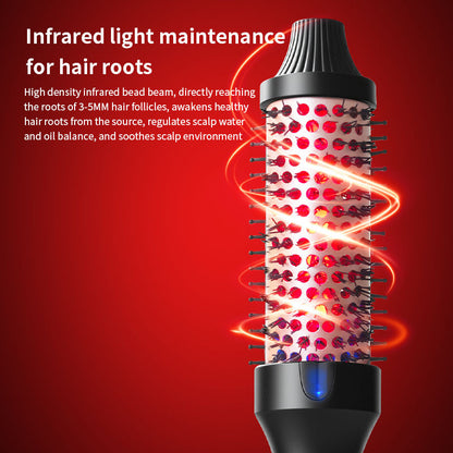 Roller hair comb