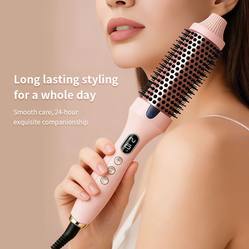 Roller hair comb
