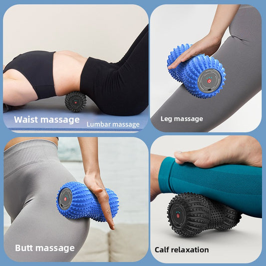 Roller massage device