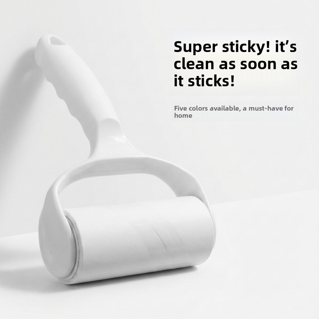 Roller sticky hair tearable