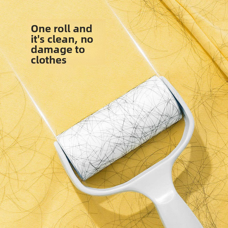 Roller sticky hair tearable