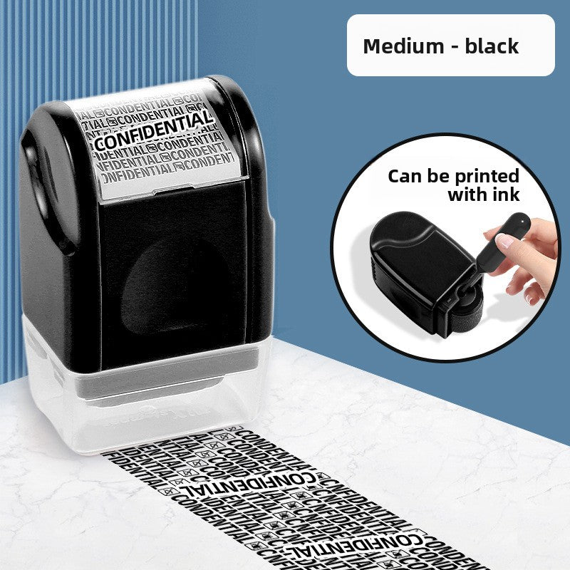 Roller-type security seal random code privacy seal original seal oil express daub pen anti-leak cover information