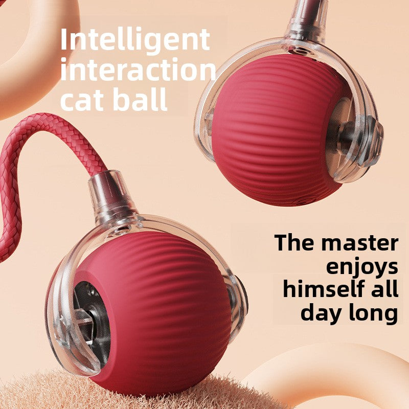 Rolling Ball Smart Small Self-entertaining Cat Play ball