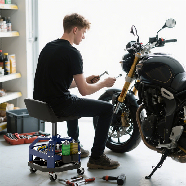 Rolling Creeper Garage Stool
