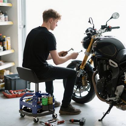 Rolling Creeper Garage Stool