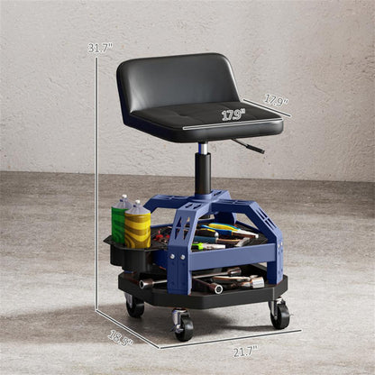 Rolling Creeper Garage Stool