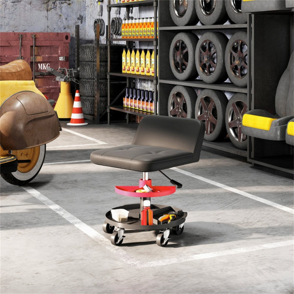 Rolling Creeper Garage Stool