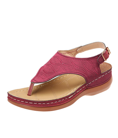 Roman Buckle Women Sandals