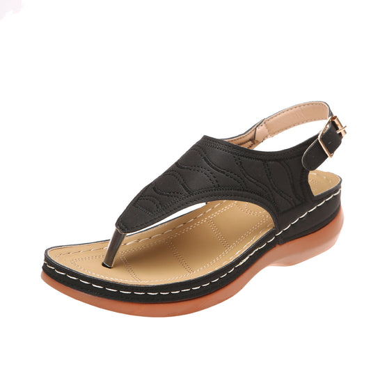 Roman Buckle Women Sandals