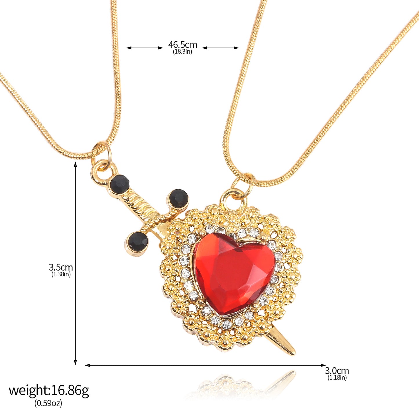 Romantic Couple Necklace