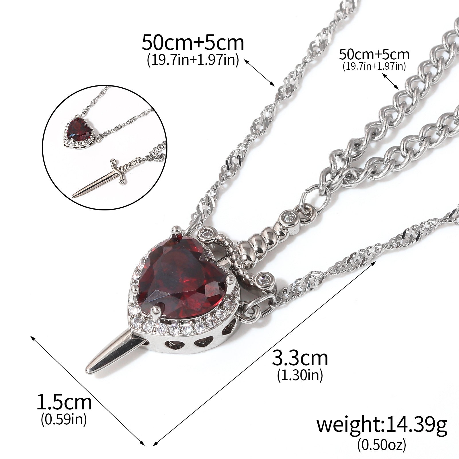 Romantic Couple Necklace