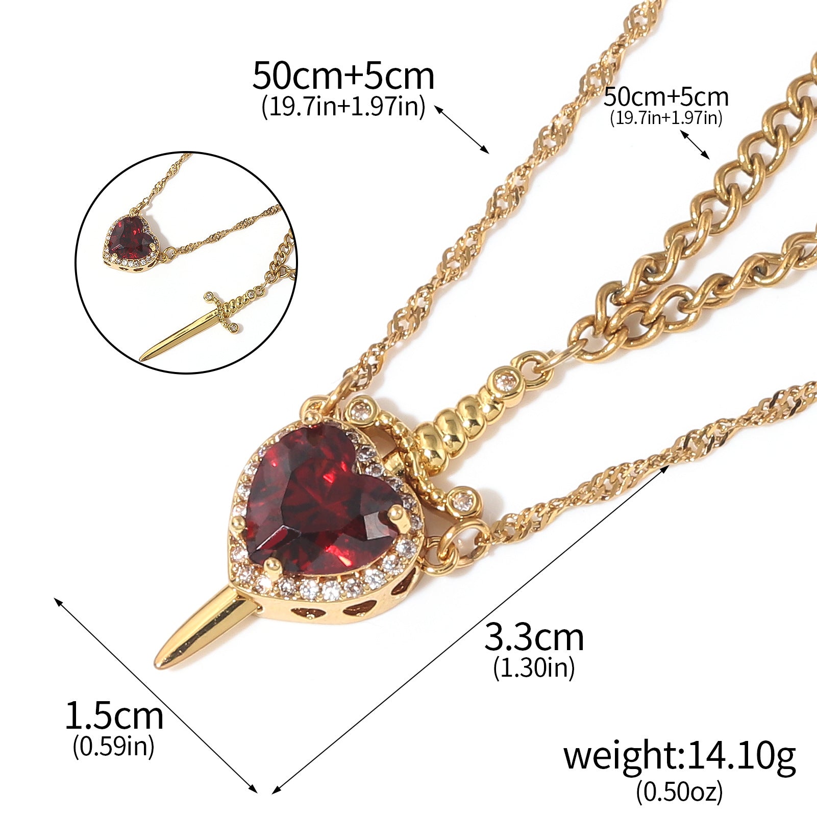 Romantic Couple Necklace