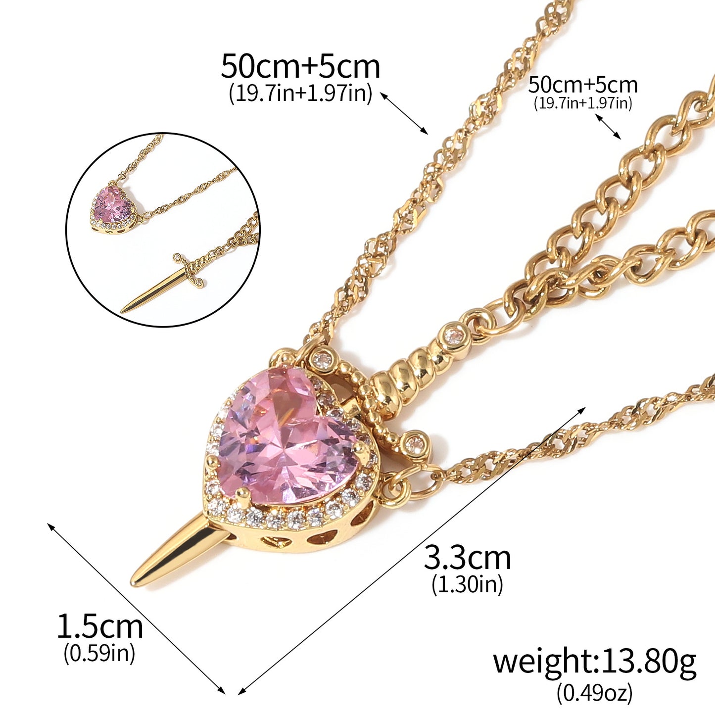 Romantic Couple Necklace