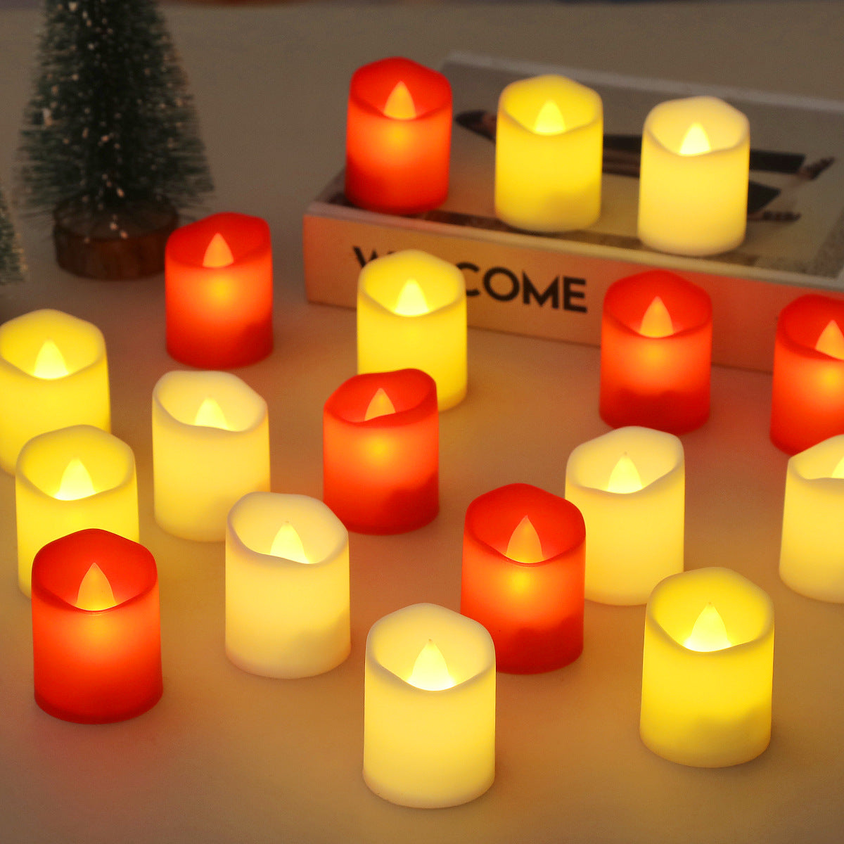 Romantic Flameless LED Electronic Candles