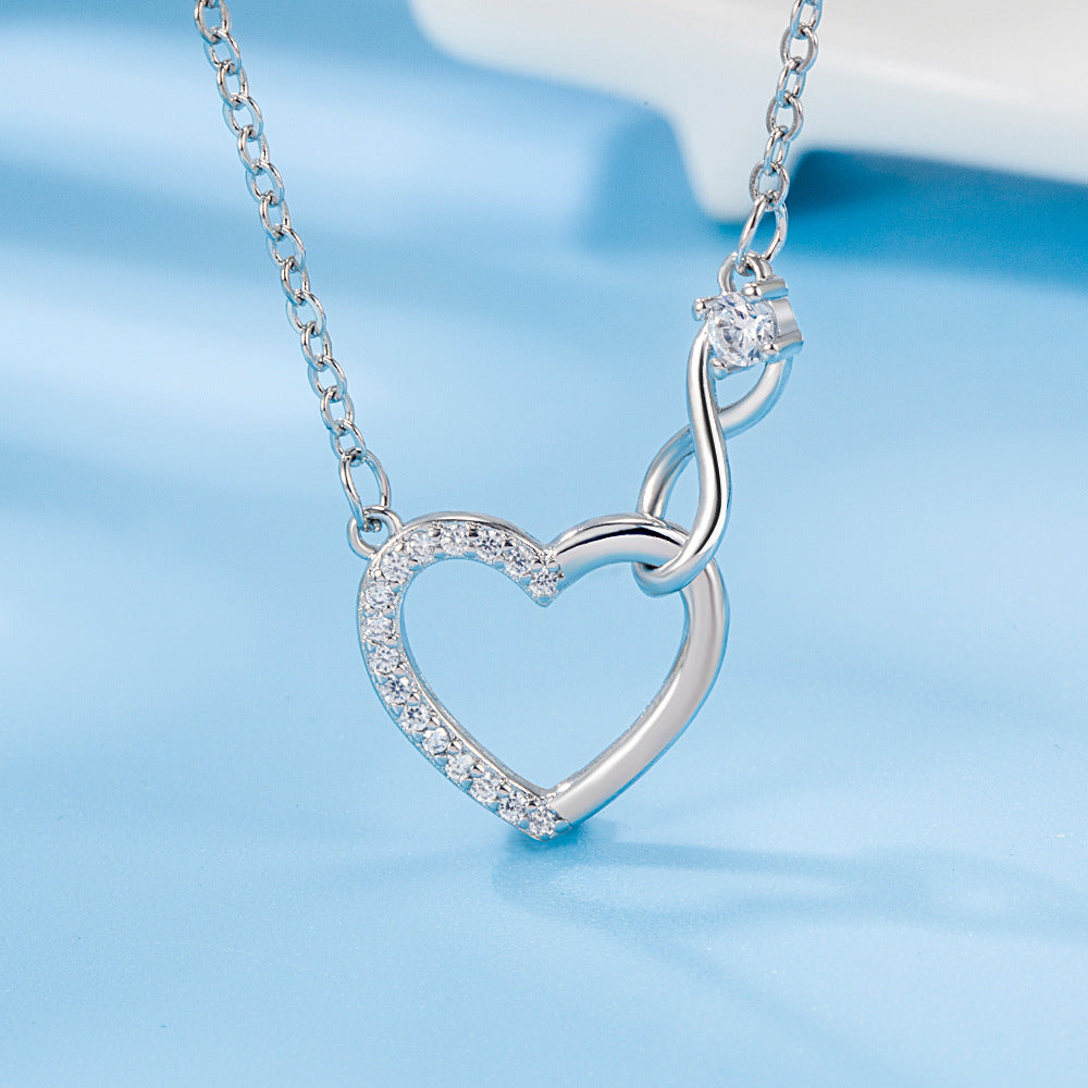 Romantic Heart Pendant Necklace