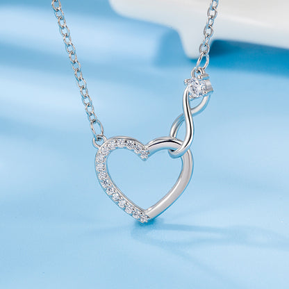 Romantic Heart Pendant Necklace