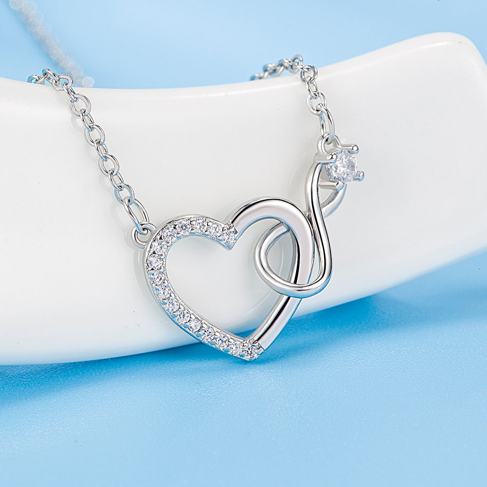 Romantic Heart Pendant Necklace