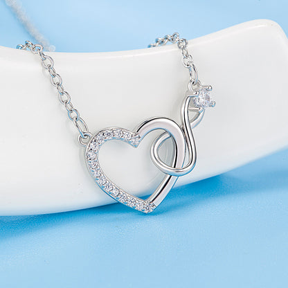 Romantic Heart Pendant Necklace
