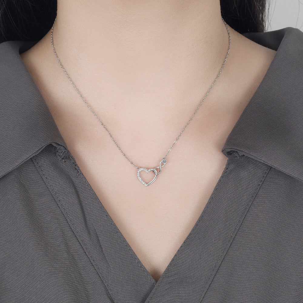 Romantic Heart Pendant Necklace