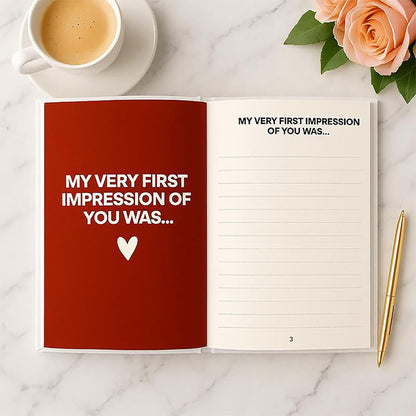 Romantic Memory Notebook Diary