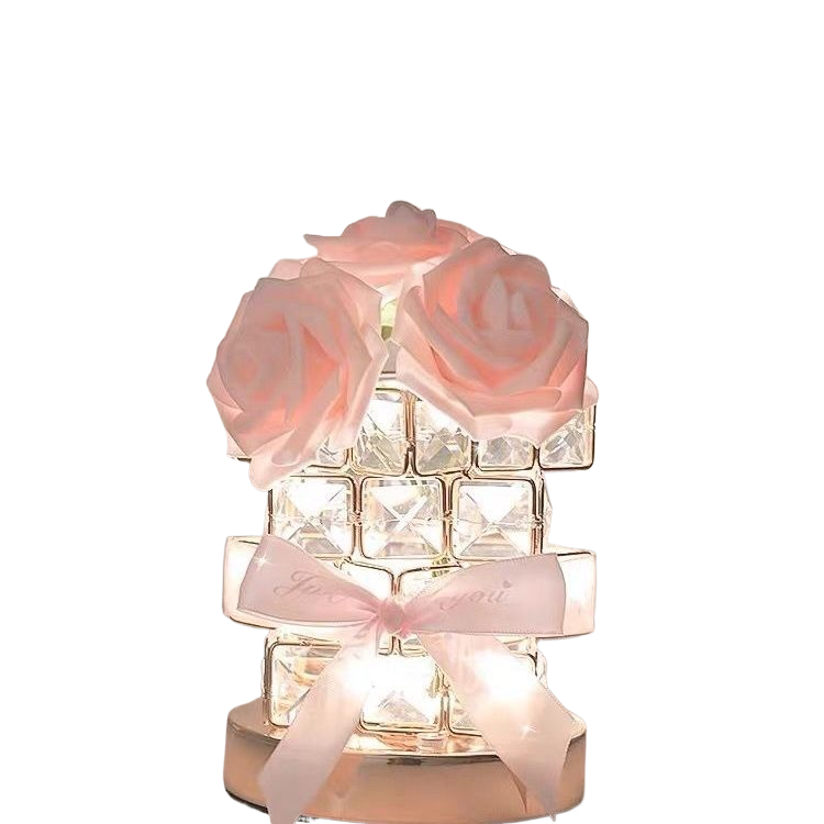 Romantic Rose Nightlight Tanabata Birthday Gift