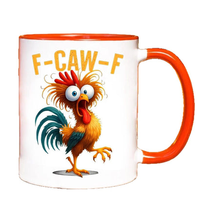 Rooster Design Ceramic Mug
