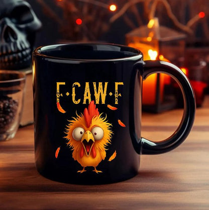 Rooster Design Ceramic Mug