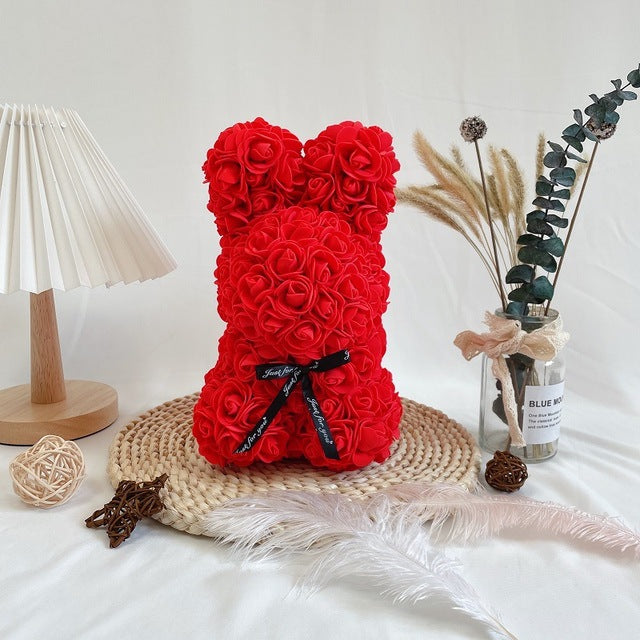 Rose Bear Gift Box