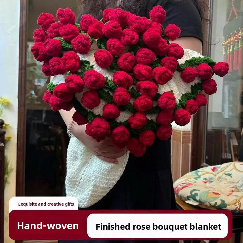 Rose Bouquet Blanket