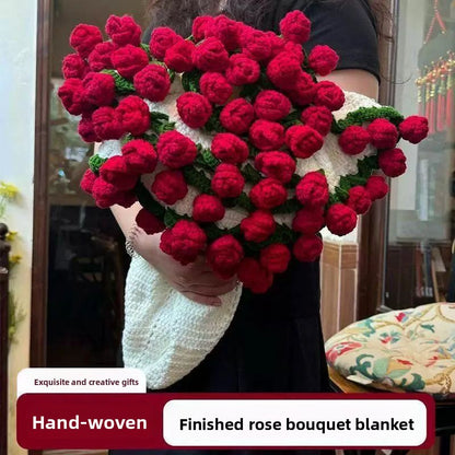 Rose Bouquet Blanket