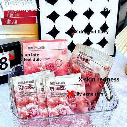 Rose Chamomile Vitamin C Moisturizing Mask