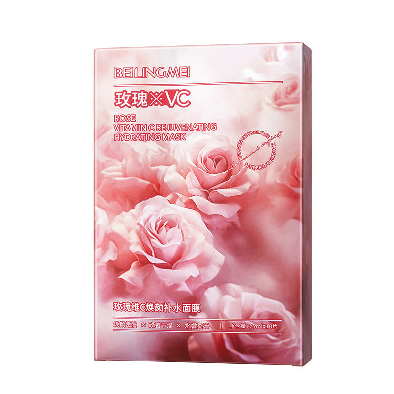 Rose Chamomile Vitamin C Moisturizing Mask