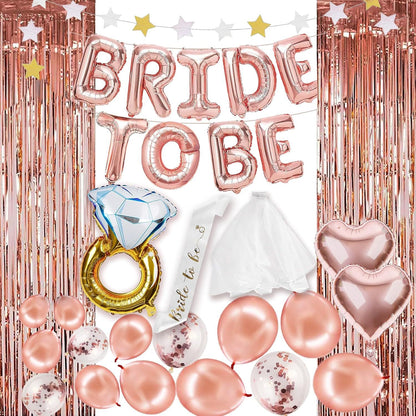 rose gold balloon suit