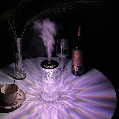 Rose Gold Touch Control Humidifier with Ambient Light