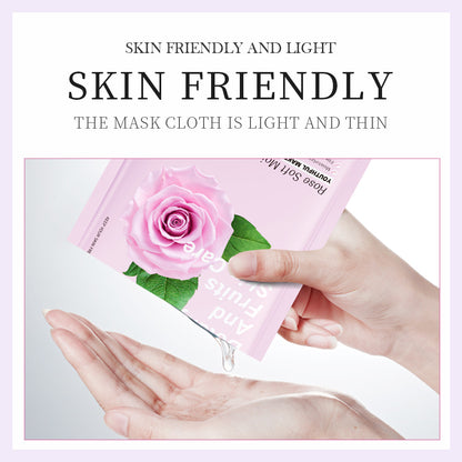 Rose hydrating and moisturizing mask