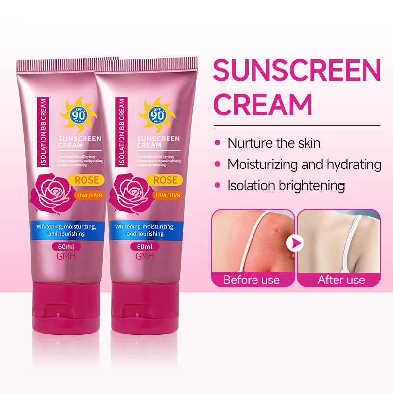 Rose Multi-Effect Sunscreen BB Cream