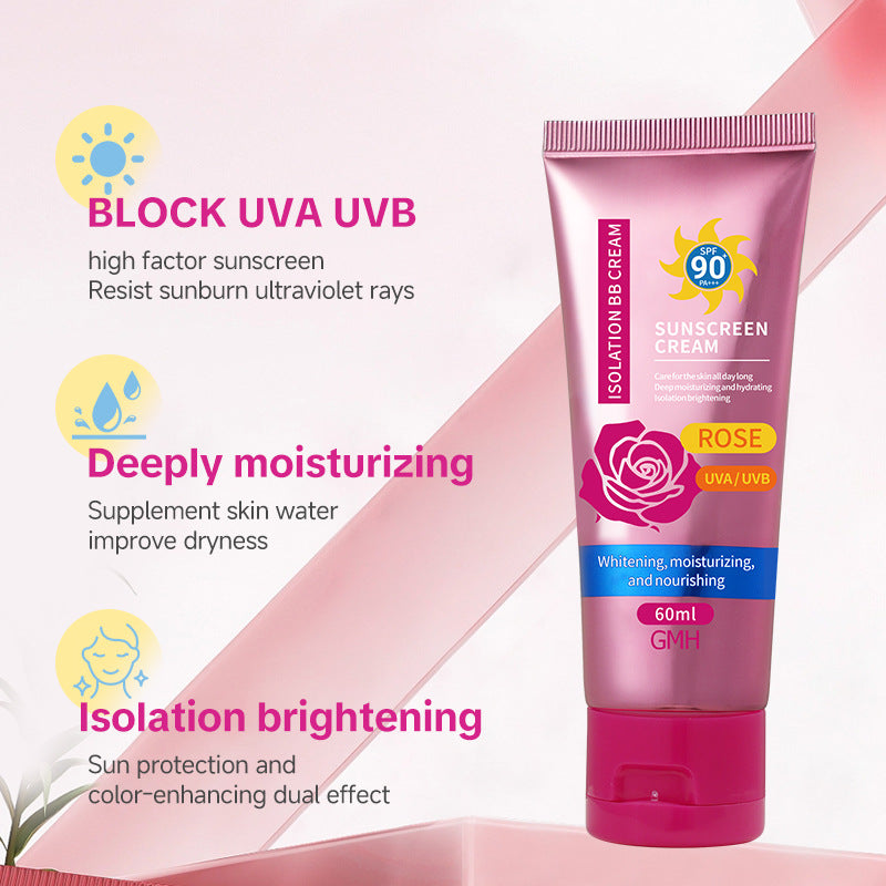 Rose Multi-Effect Sunscreen BB Cream