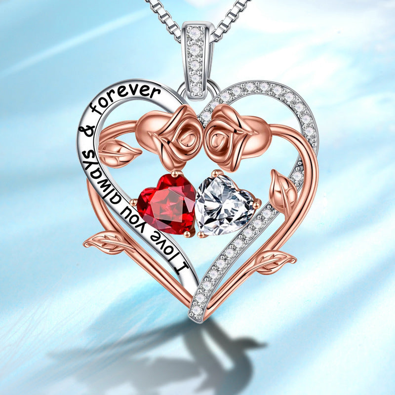 Rose Necklace for Women