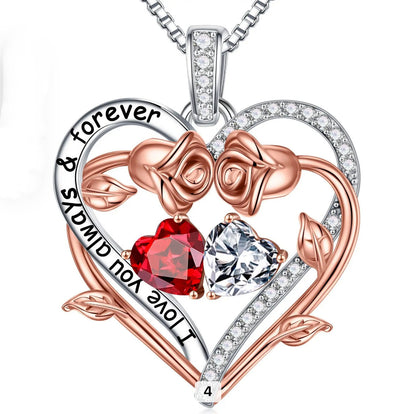 Rose Necklace for Women